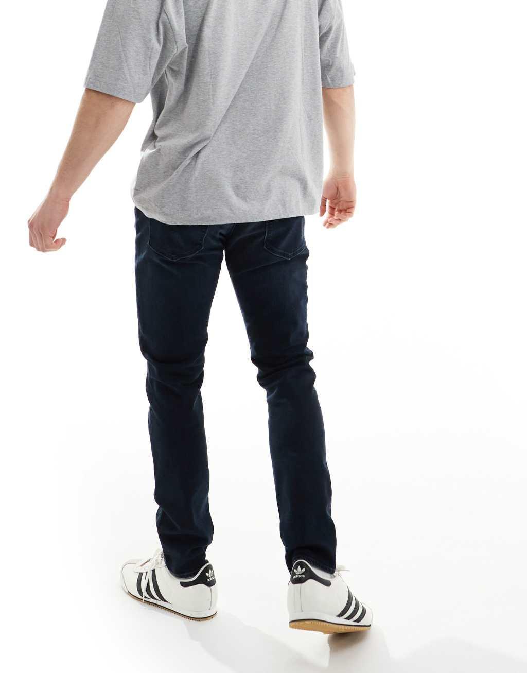 Levi's 512 slim tapered fit jeans in dark blue Product Image
