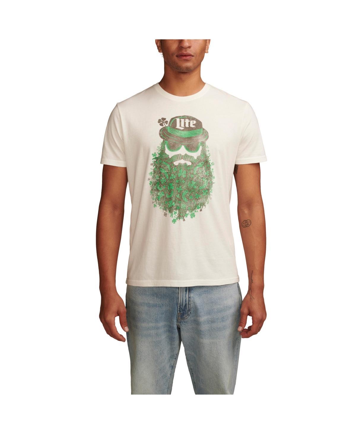 Lucky Brand Miller Lite Beard (Marshmallow) Men's Short Sleeve Knit Product Image