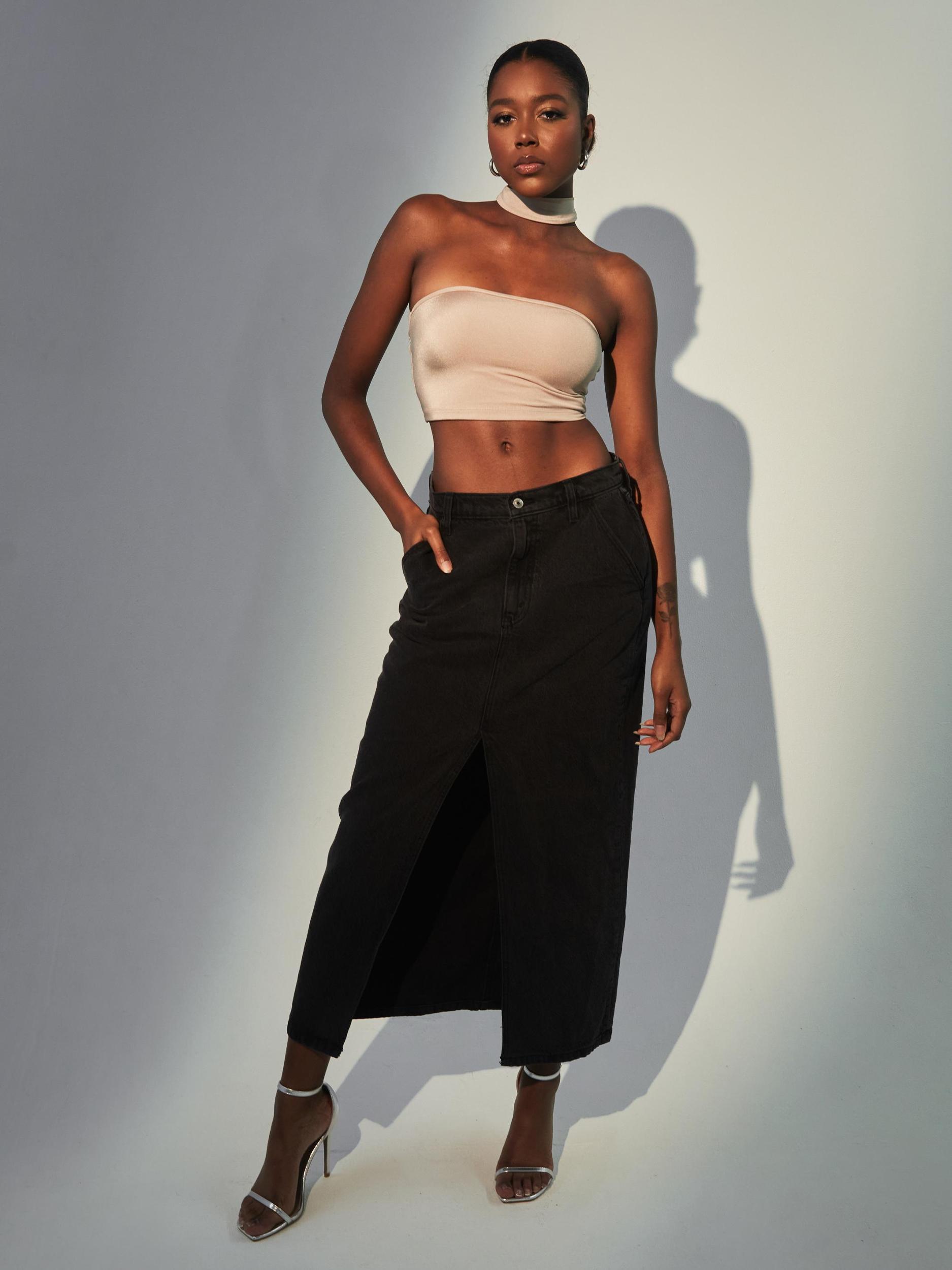 Lux Mock Neck Tube Top Brami Product Image