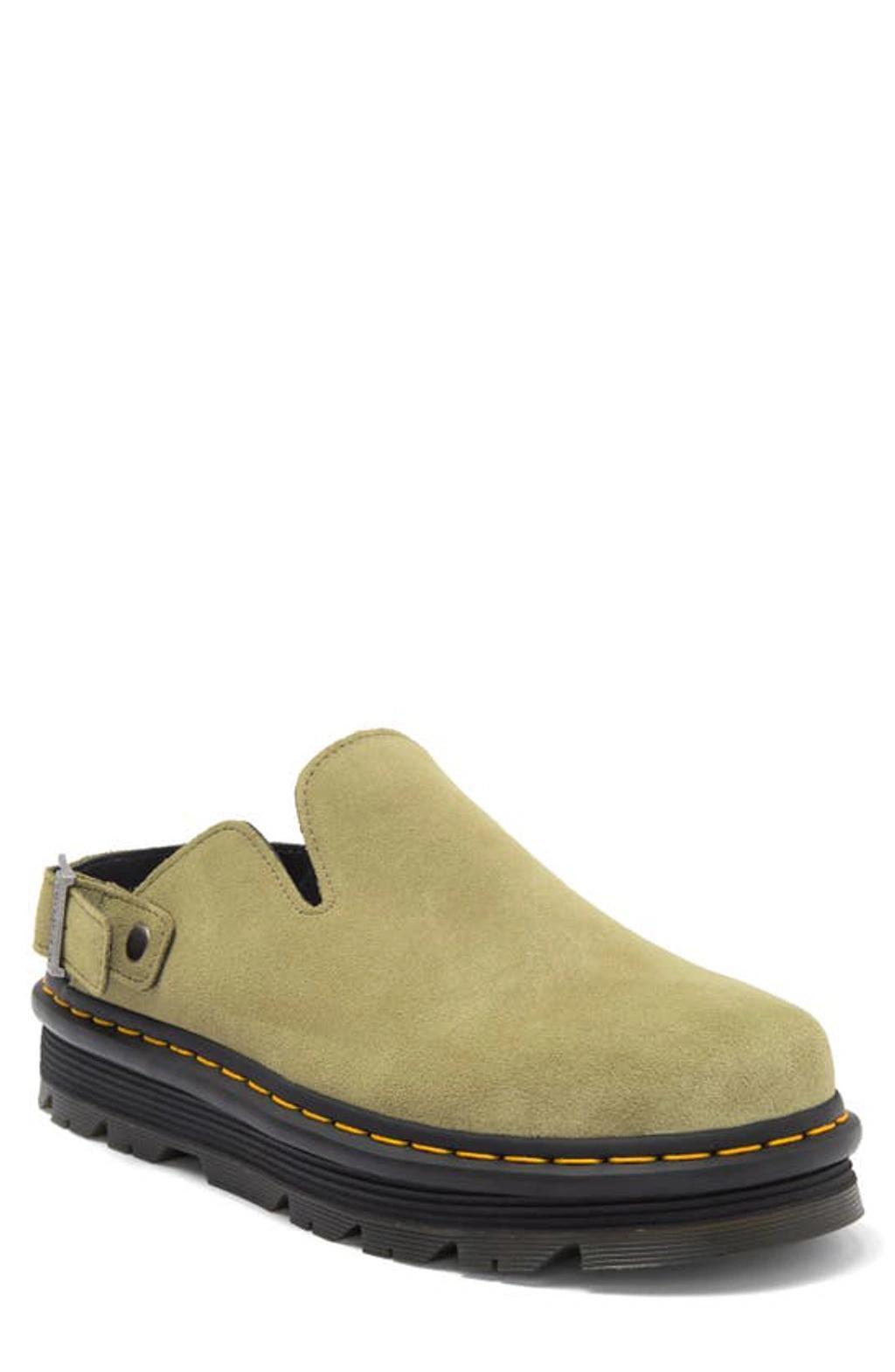 Dr. Martens Womens Zebzag Suede Slingback Mule Sandals Product Image