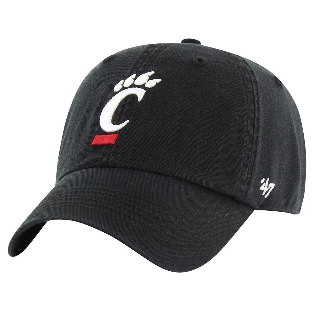 Men's '47 Black Cincinnati Bearcats Classic Franchise Legacy��Fitted Hat, Size: Large Product Image