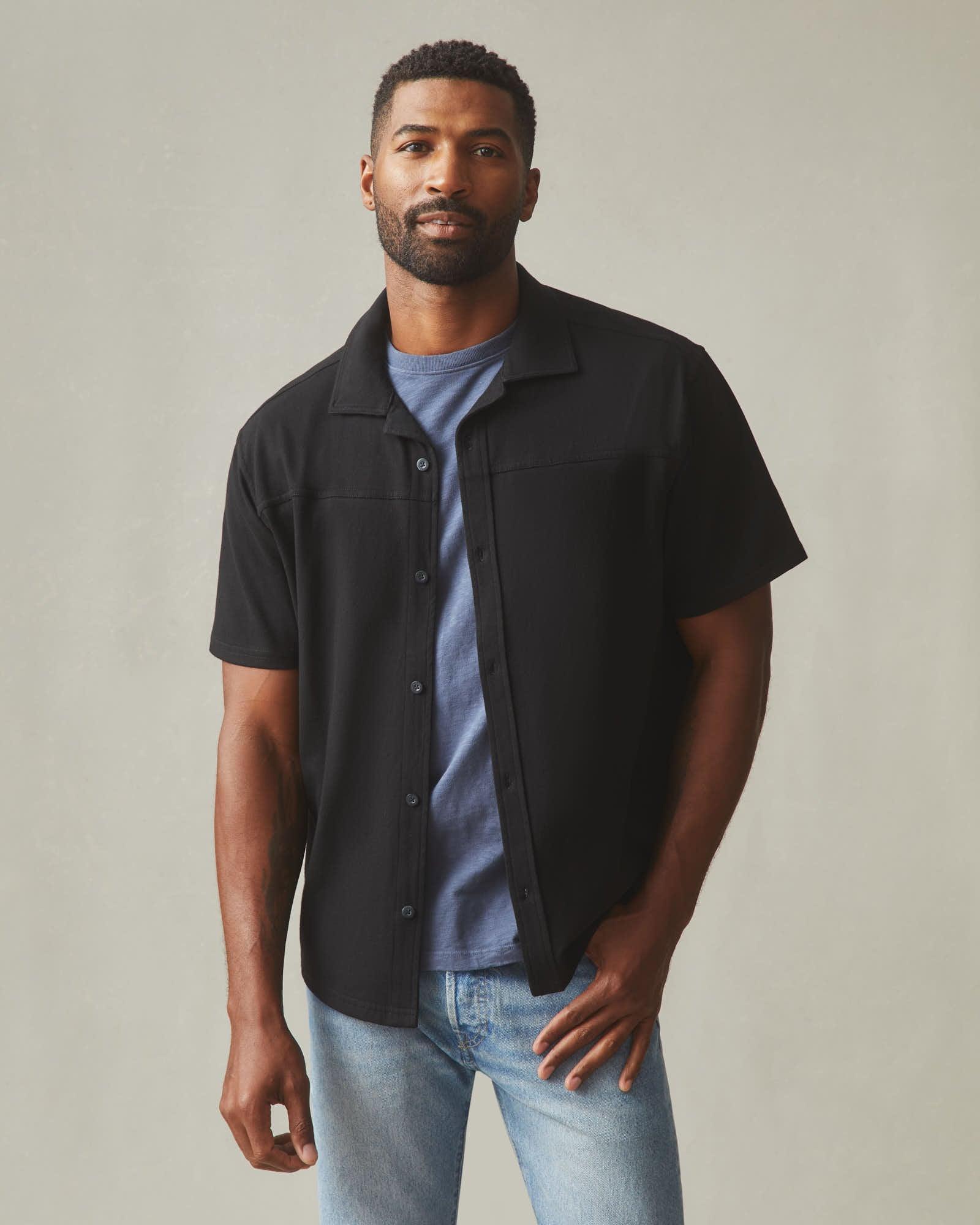 Men's Horizon Shirt - Black Product Image