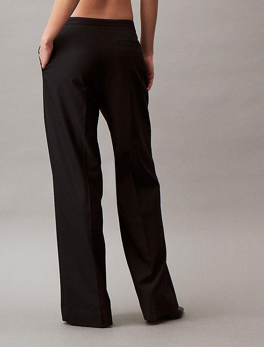Refined Stretch Wide Leg Trouser Product Image