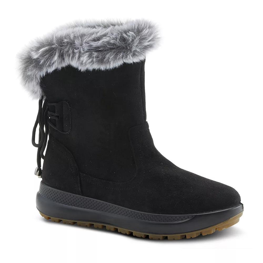 Flexus by Spring Step Snowbird Womens Waterproof Snow Boots Red Product Image