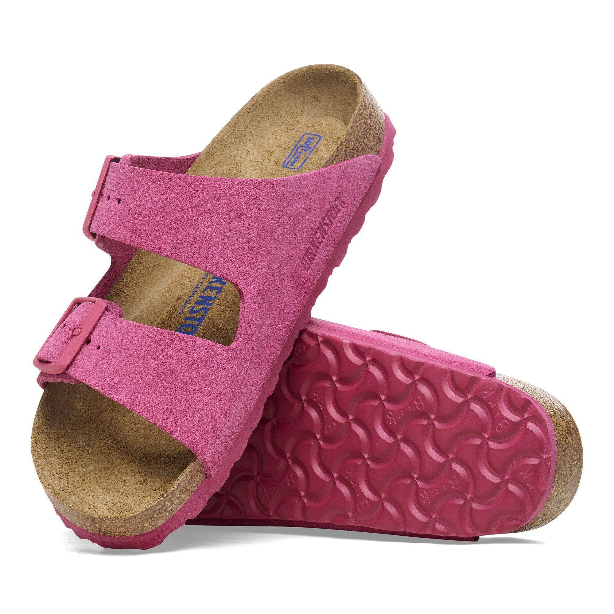 Arizona Soft Footbed Suede Leather Faded Purple Product Image