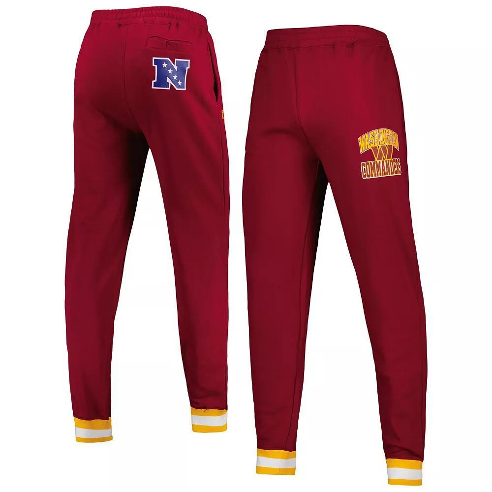 Men's Starter Burgundy Washington Commanders Blitz Fleece Jogger Pants, Size: Medium, Wft Med Re Product Image