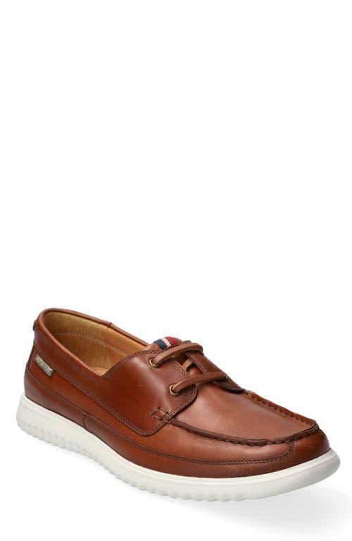 Mens Trevis Leather Boat Shoes Product Image