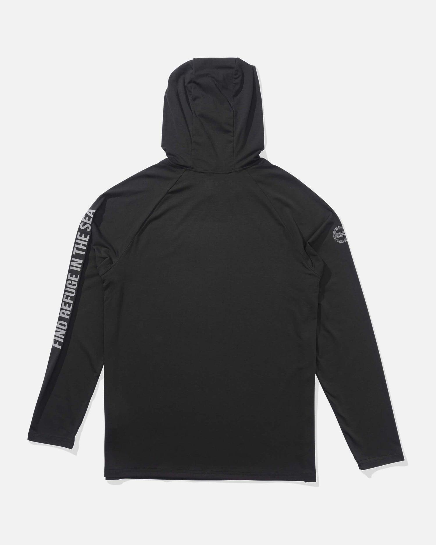 Mariner Hood Tech Tee - Coal Product Image