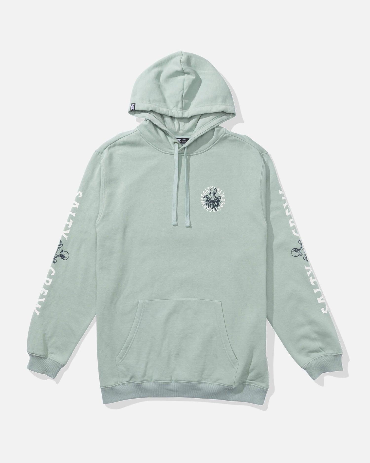 Tentacles Fleece Hoodie - Mackerel Male Product Image