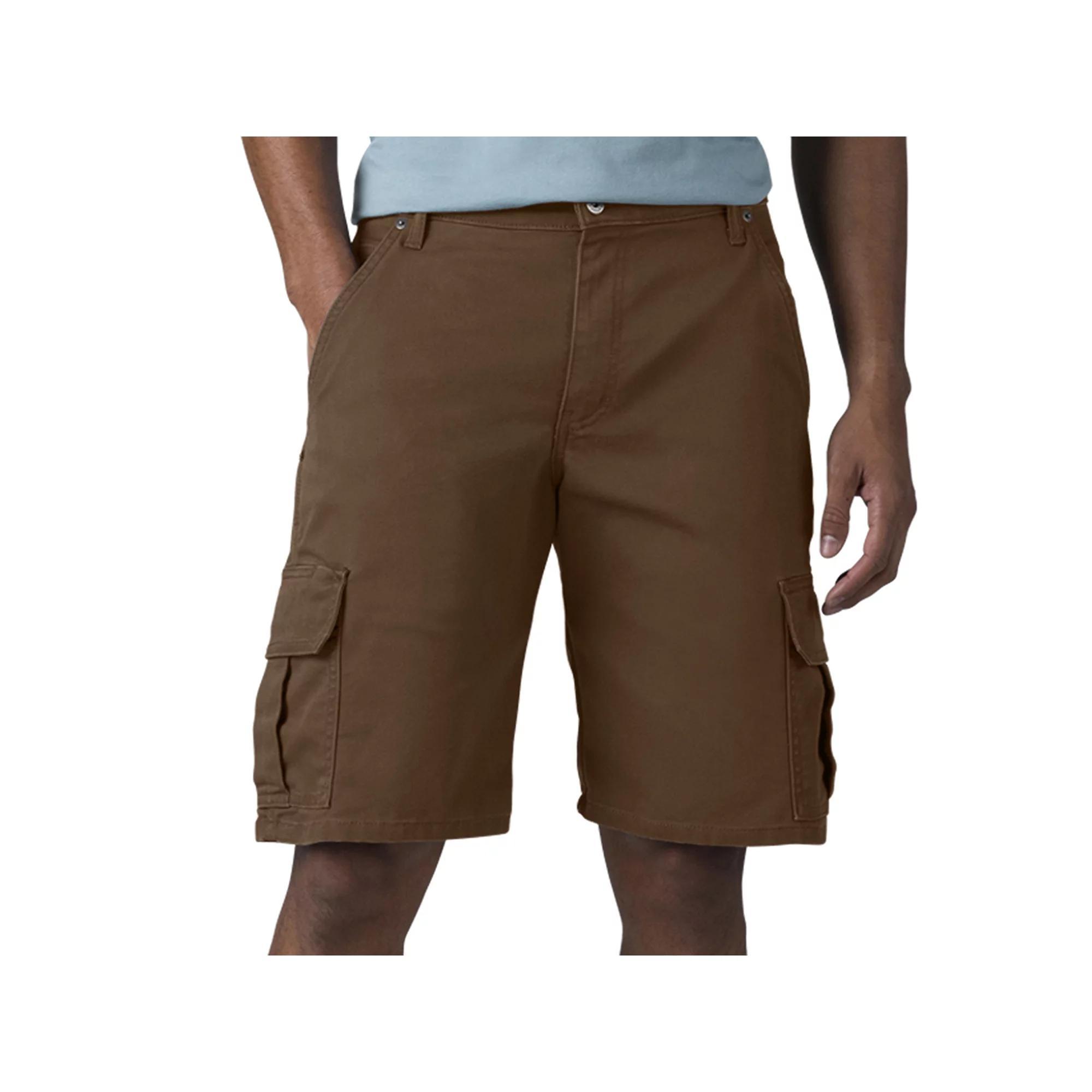 Men's Dickies Relaxed-Fit FLEX Tough Max Duck Cargo Shorts, Size: 44, Stonewash Timber Product Image