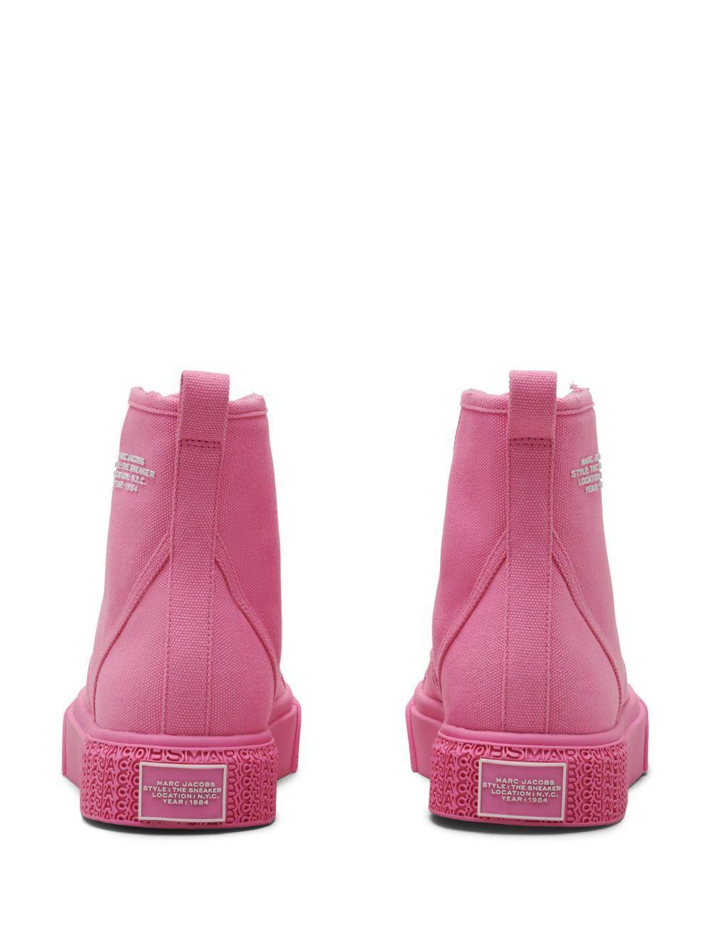 canvas high-top sneakers Product Image