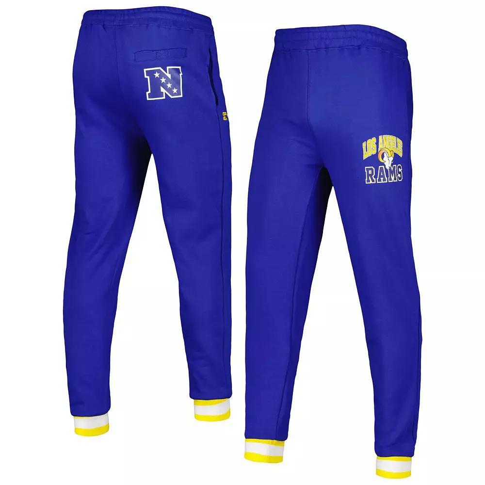 Men's Starter Royal Los Angeles Rams Blitz Fleece Jogger Pants, Size: Large, Blue Product Image