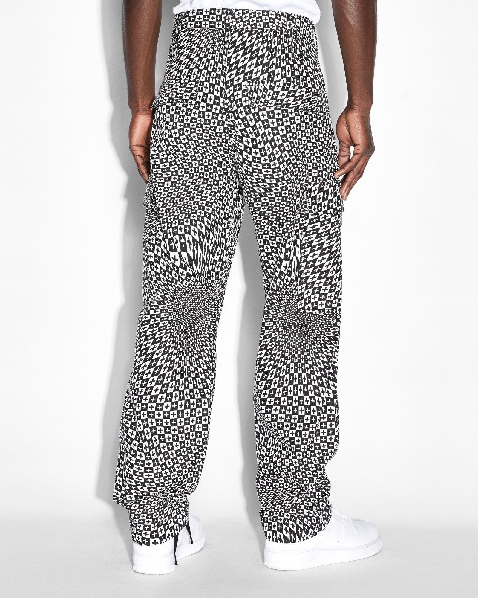 FUGITIVE CARGO PANT CHECK OUT BLACK Male Product Image