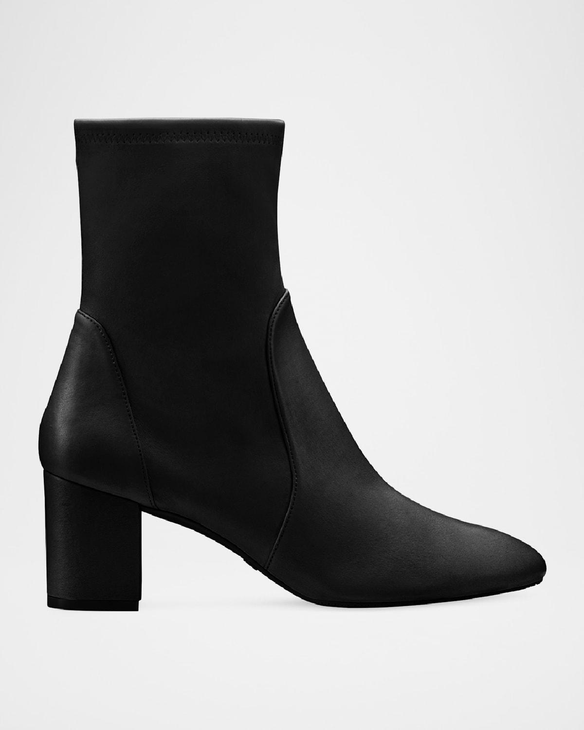 Yuliana Stretch Suede Ankle Booties Product Image