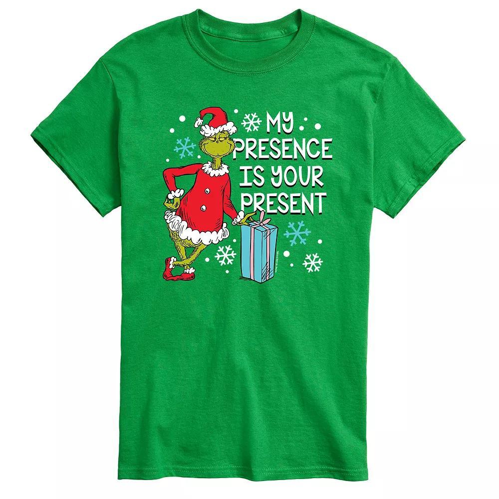 Big & Tall My Presence The Is Your Present Graphic Tee, Men's, Size: Large Tall, Black Product Image