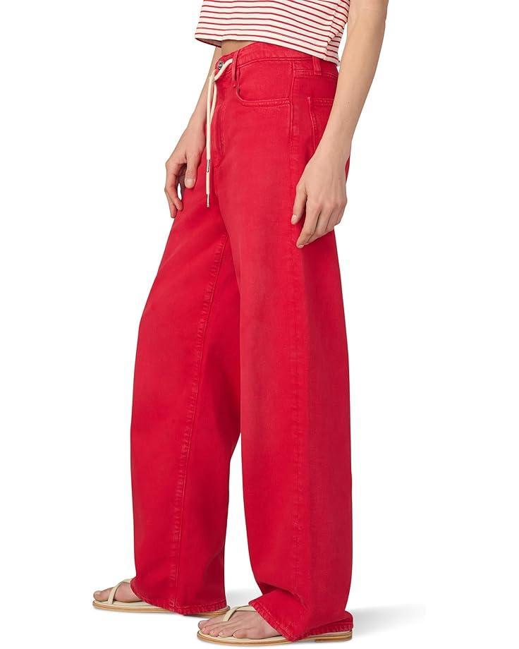 The Blake Cropped Wide Leg With Cut Hem Product Image