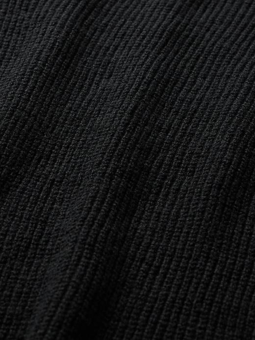 CashSoft Rib Midi Polo Sweater Dress Product Image