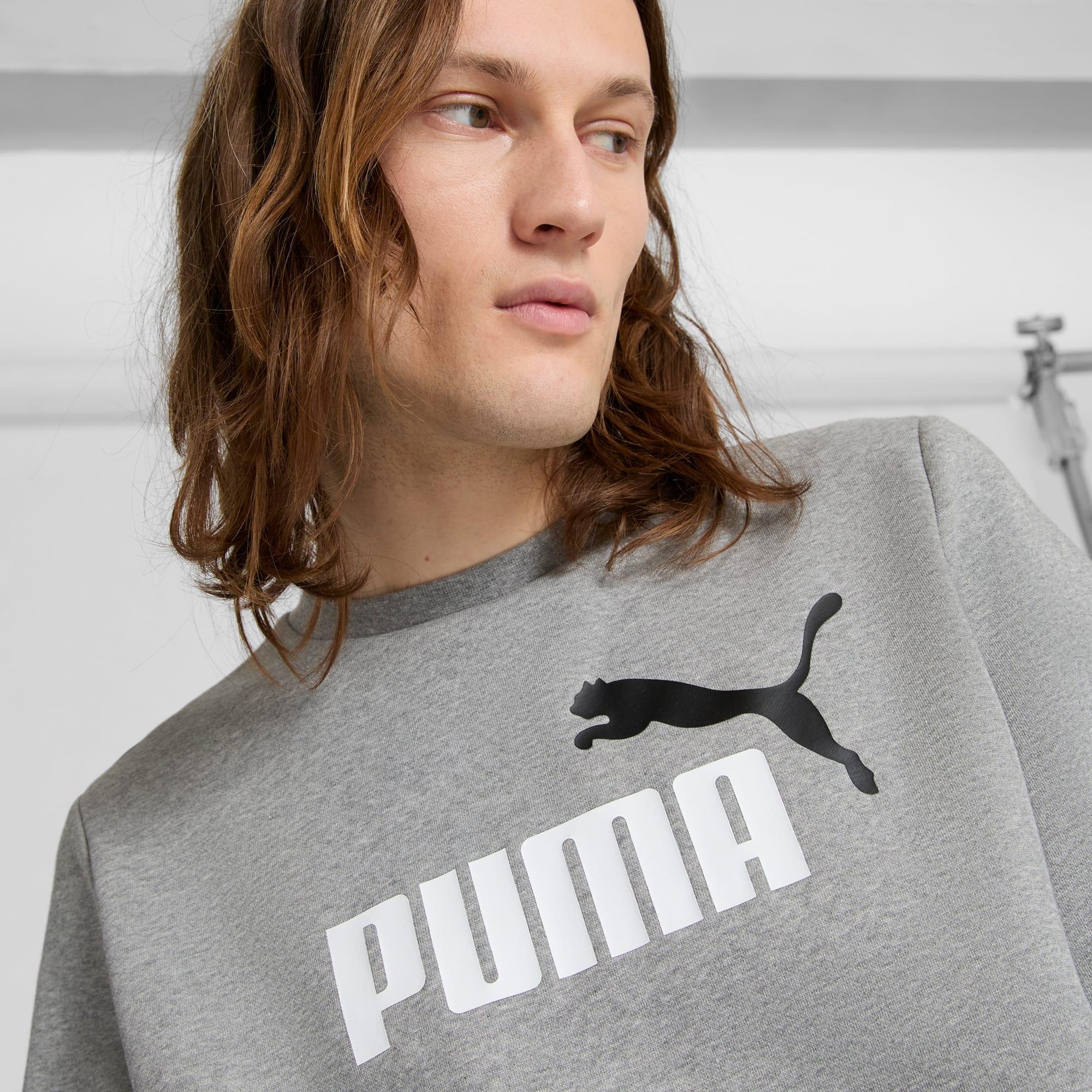 Essentials No. 1 Logo Men's Crew Neck Fleece Sweater Product Image