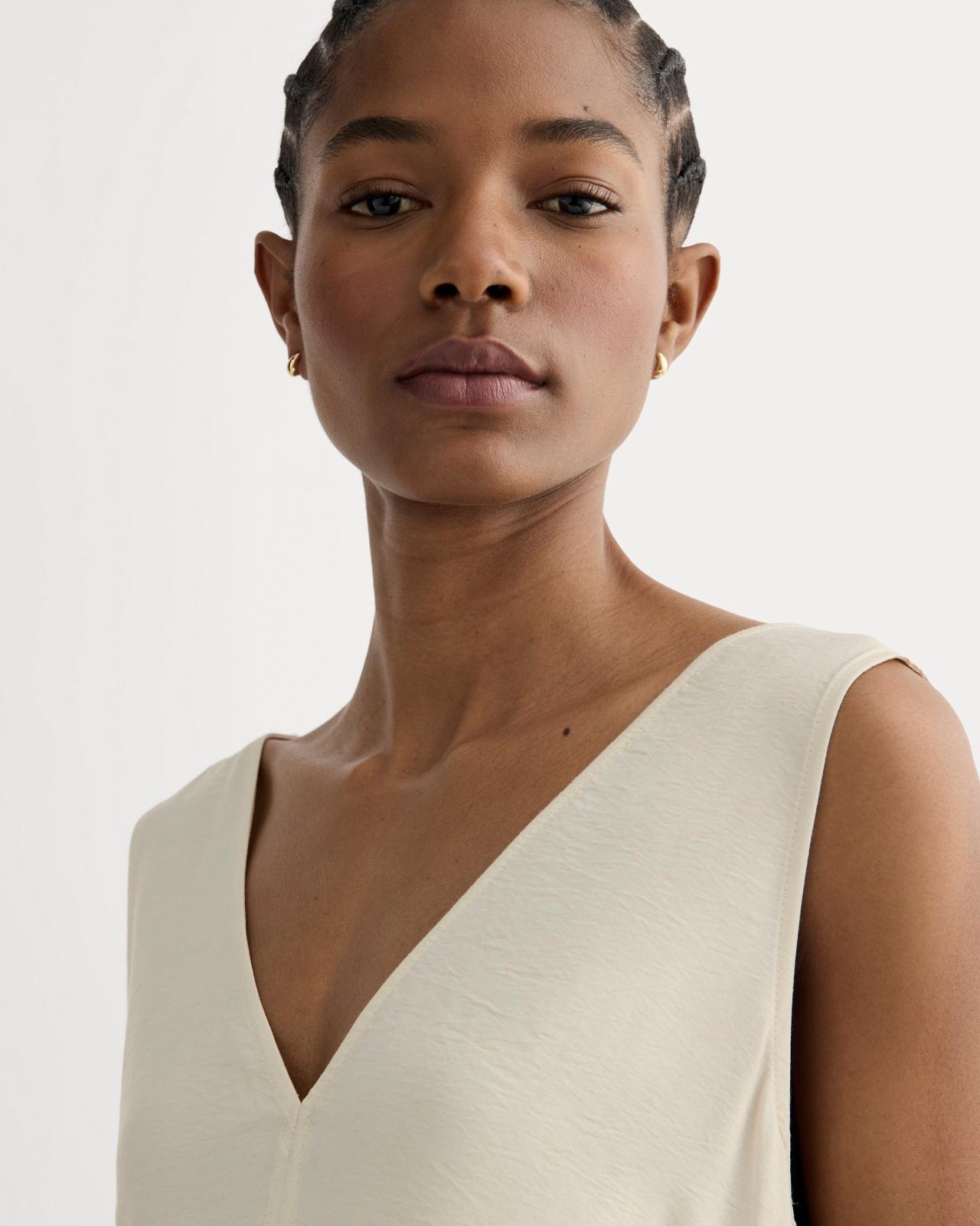 Womens V-Neck Dress in SoftLuxe by Everlane Product Image