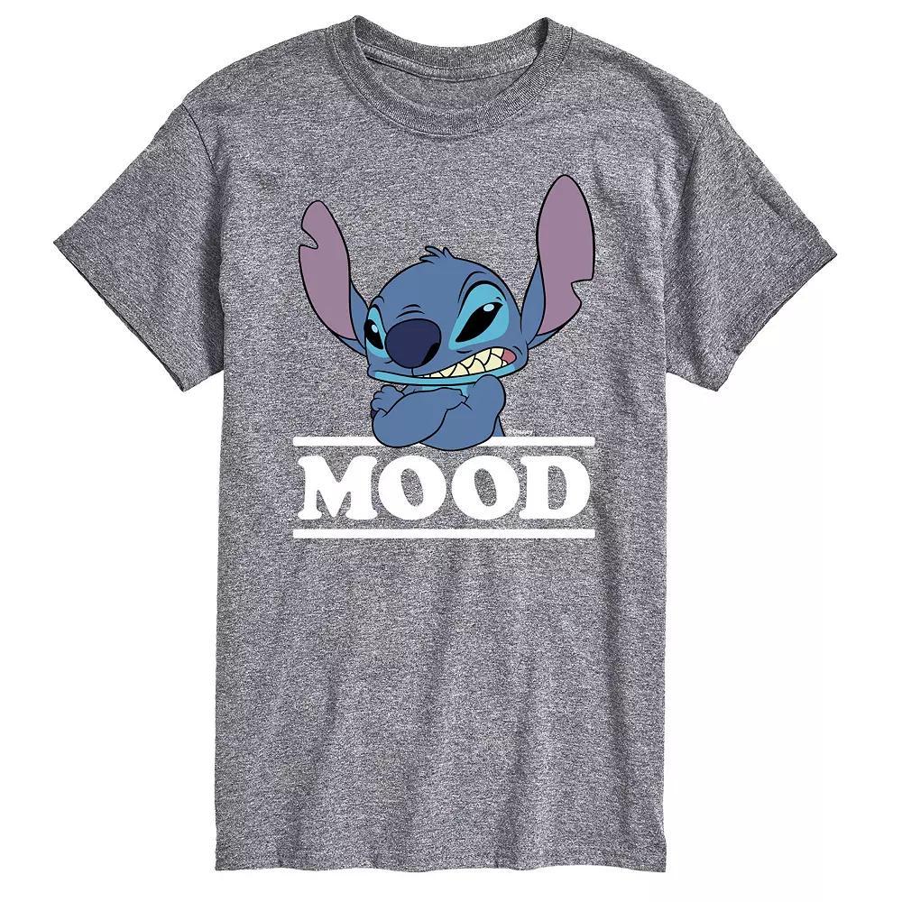 Disneys Lilo and Stitch Big & Tall Mood Graphic Tee, Mens Product Image