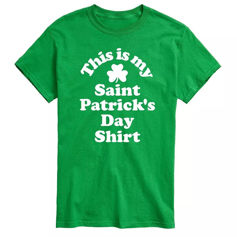 Men's St. Patrick's Day Shirt Tee, Size: XL, Green Product Image