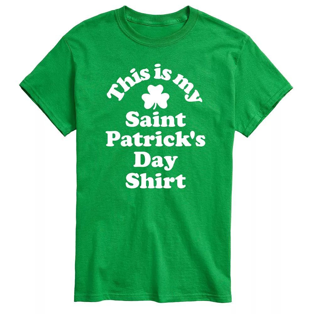 Men's St. Patrick's Day Shirt Tee, Size: XL, Green Product Image
