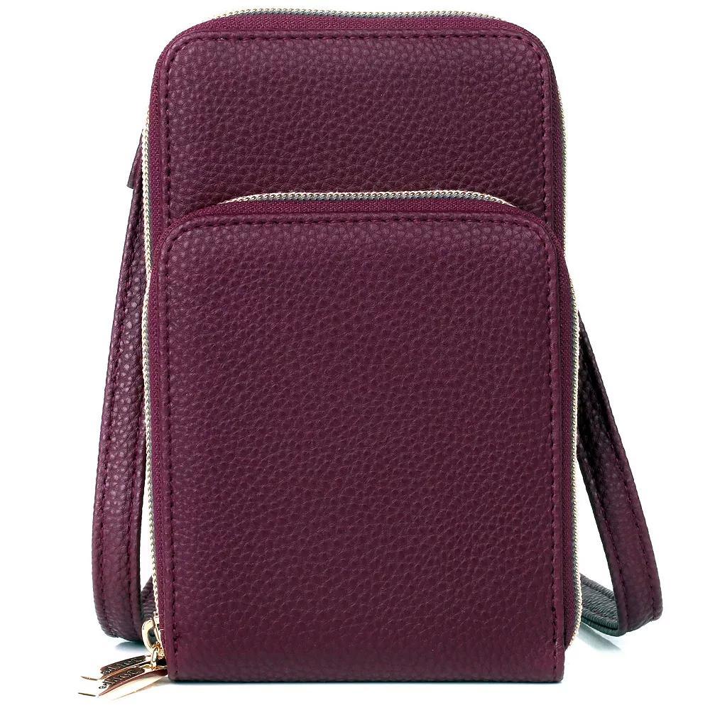 Dopp Women's Mobile Carrier Wallet, Merlot Product Image