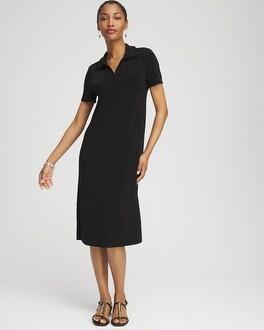 Travelers™ Collared V-neck Dress Product Image