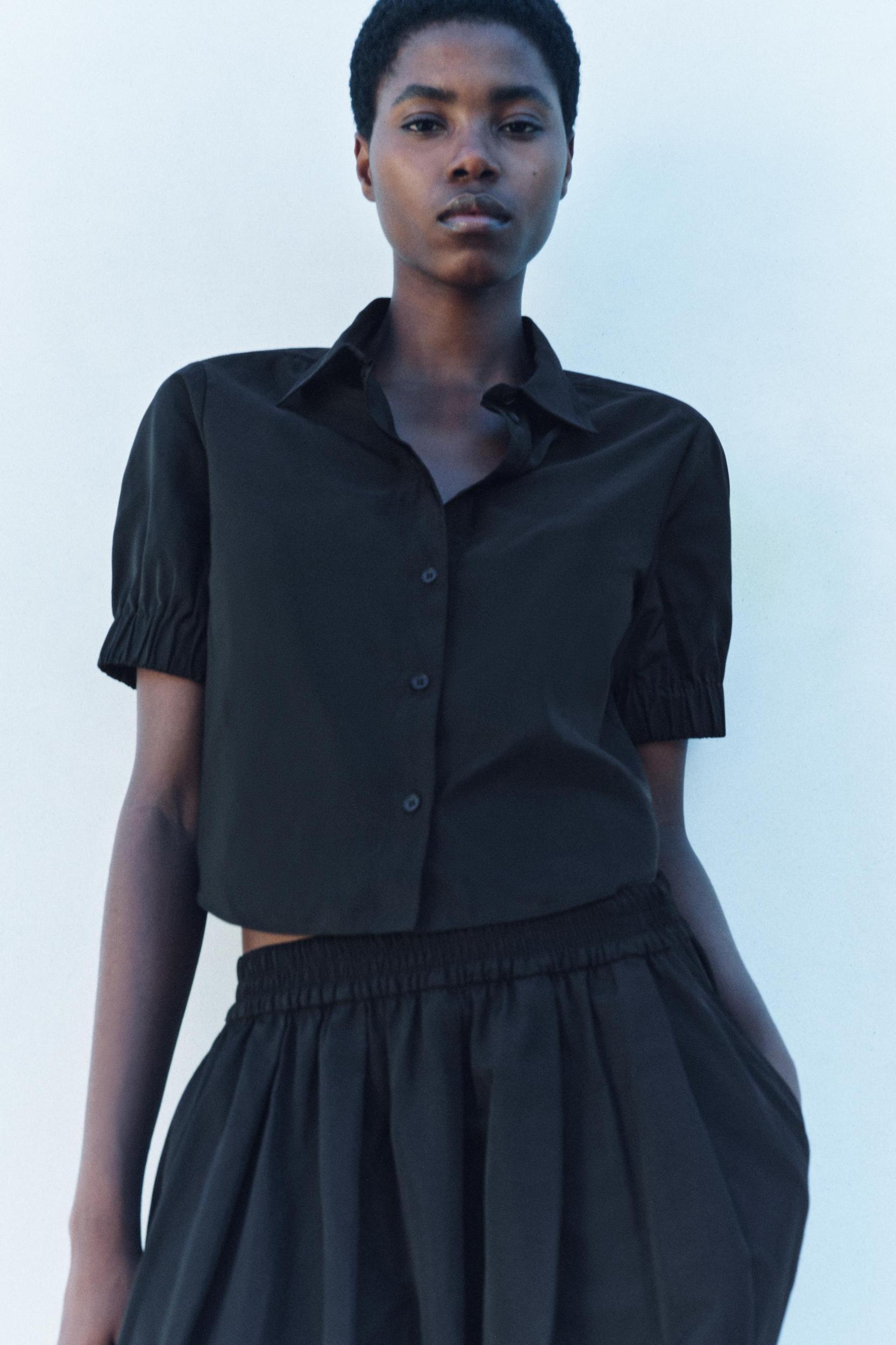 CROP SHIRT ZW COLLECTION Product Image