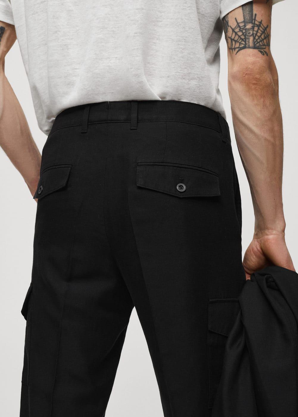 Mens Standard Flannel Chino Pants Product Image