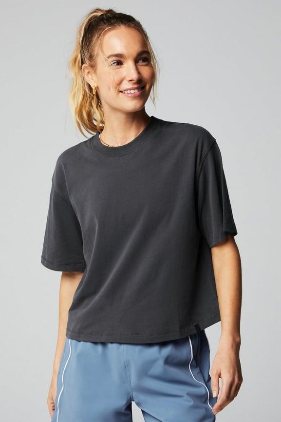 100% Cotton Boxy Tee Product Image