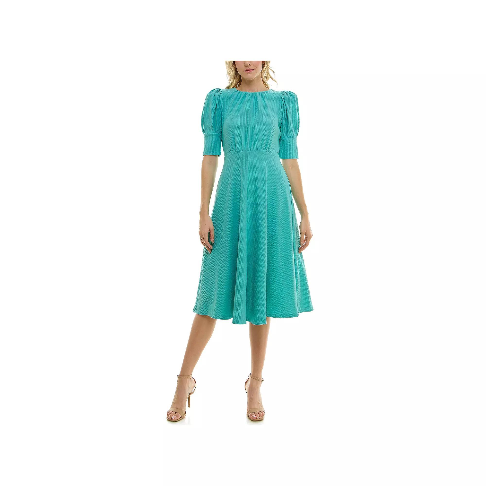 Women's Bleecker 126 Ottoman Knit Midi Dress, Ivory Product Image