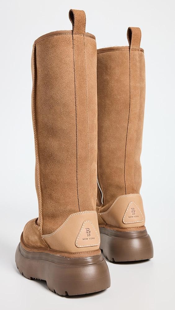 R13 Tall Chunky Shearling Boots | Shopbop Product Image