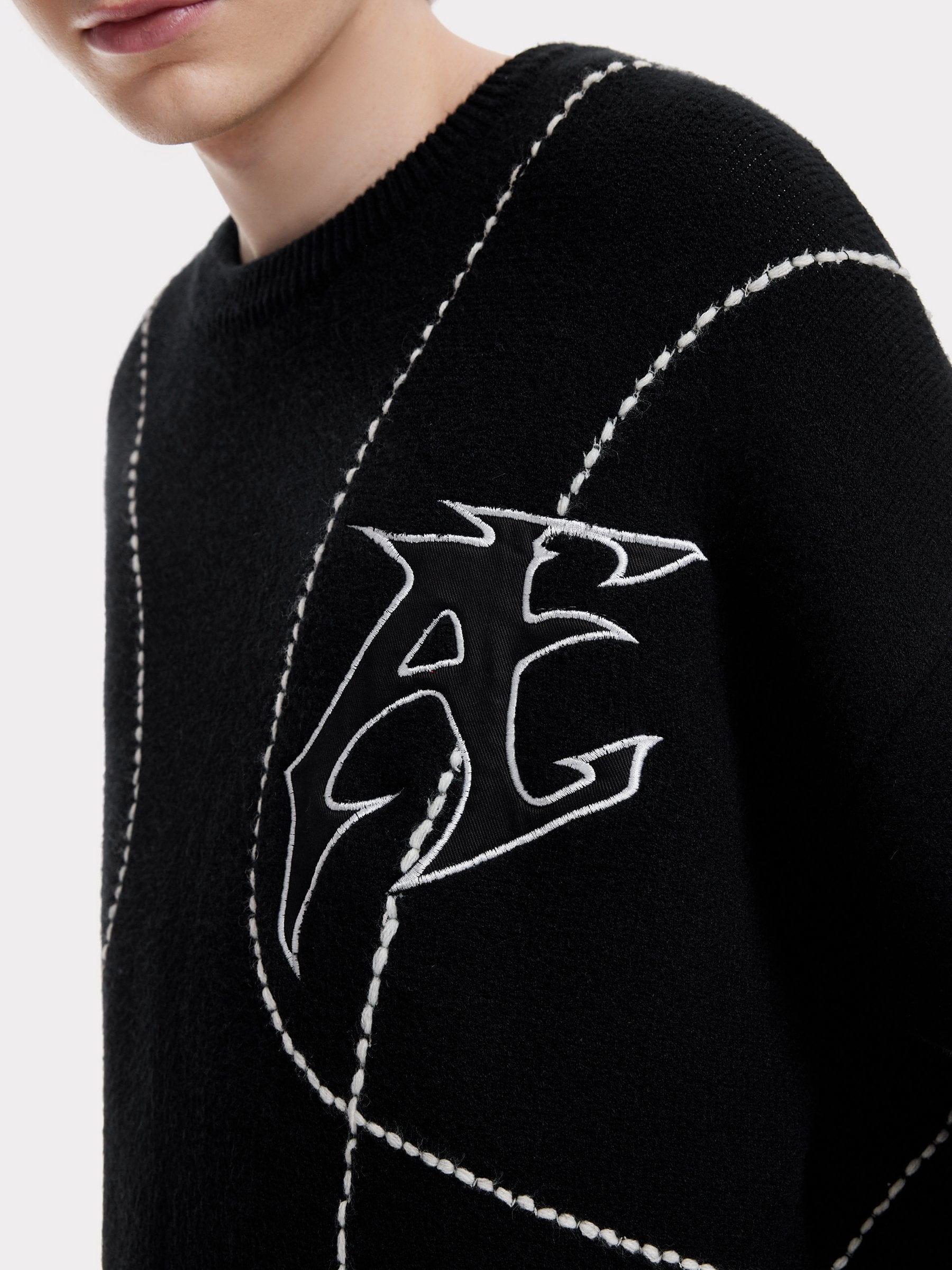 Aelfric Eden Line Embroidery Sweater Product Image