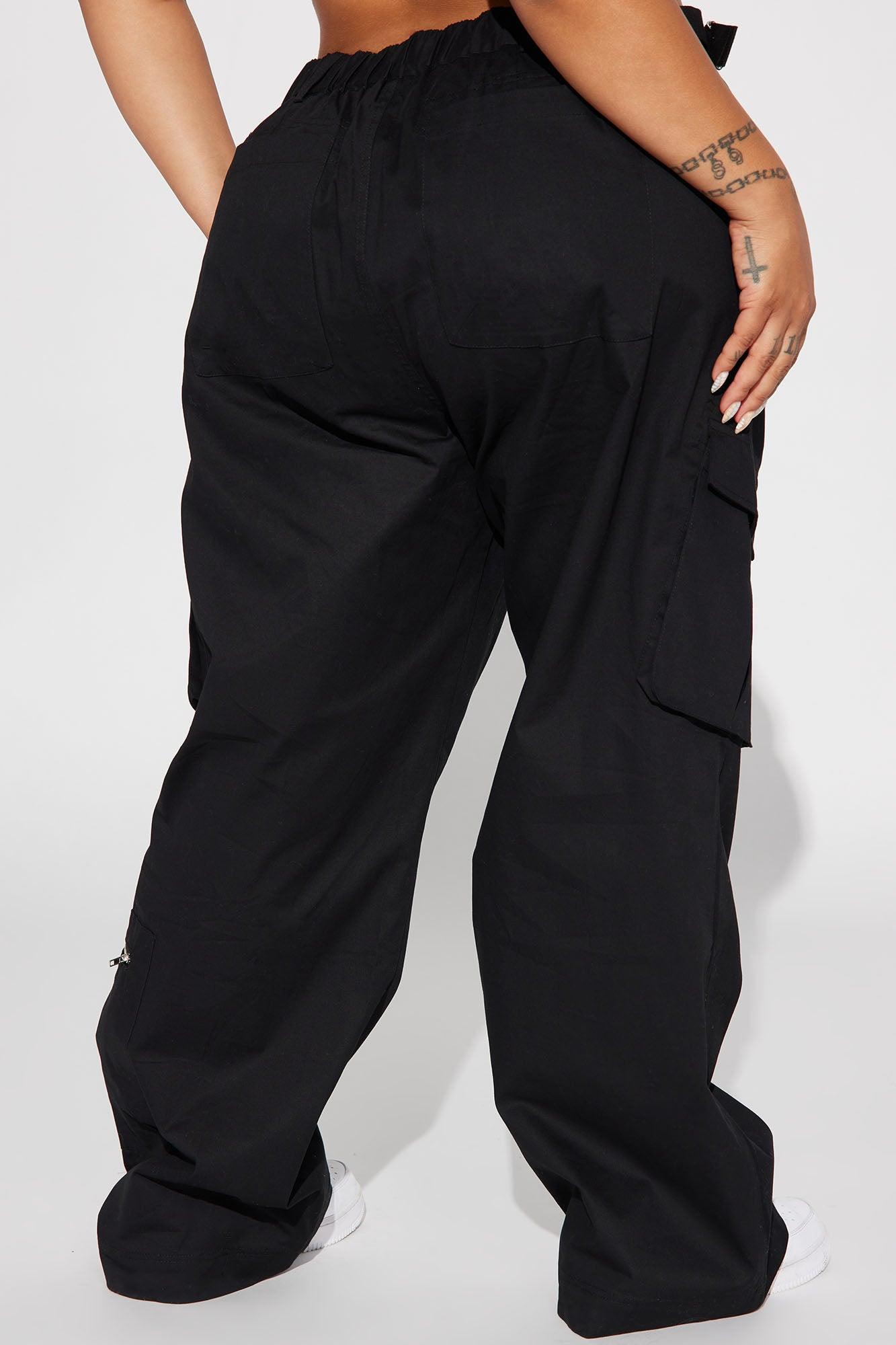 Flying High Cargo Pant - Black Product Image