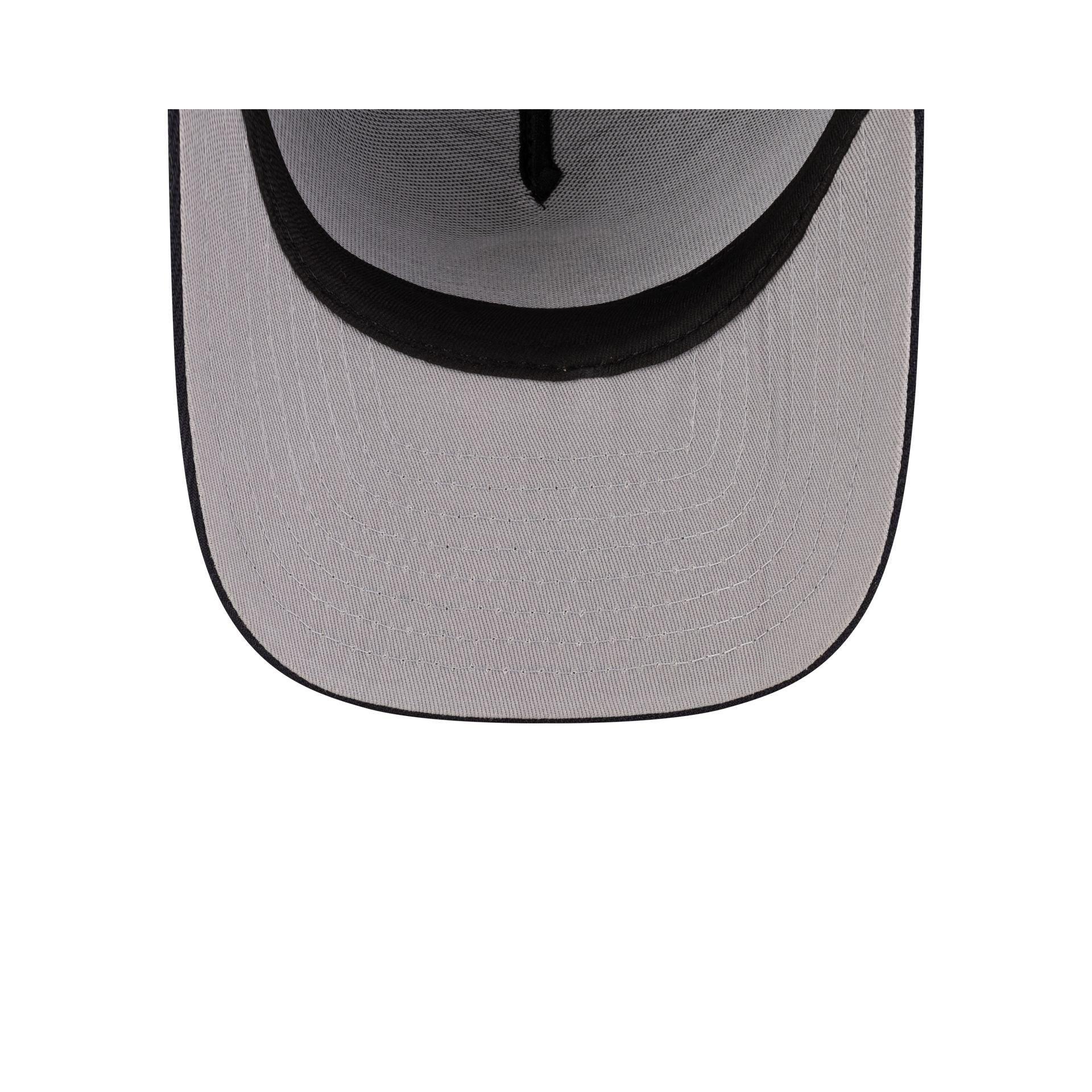 Columbus Blue Jackets Washed 9FIFTY A-Frame Snapback Hat Male Product Image
