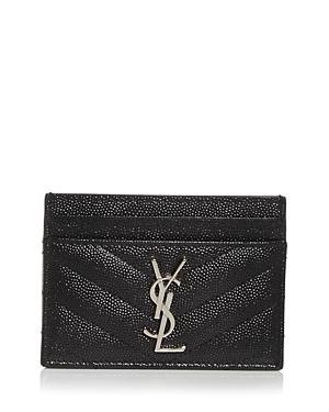 Saint Laurent Cassandre Matelasse Card Case Product Image