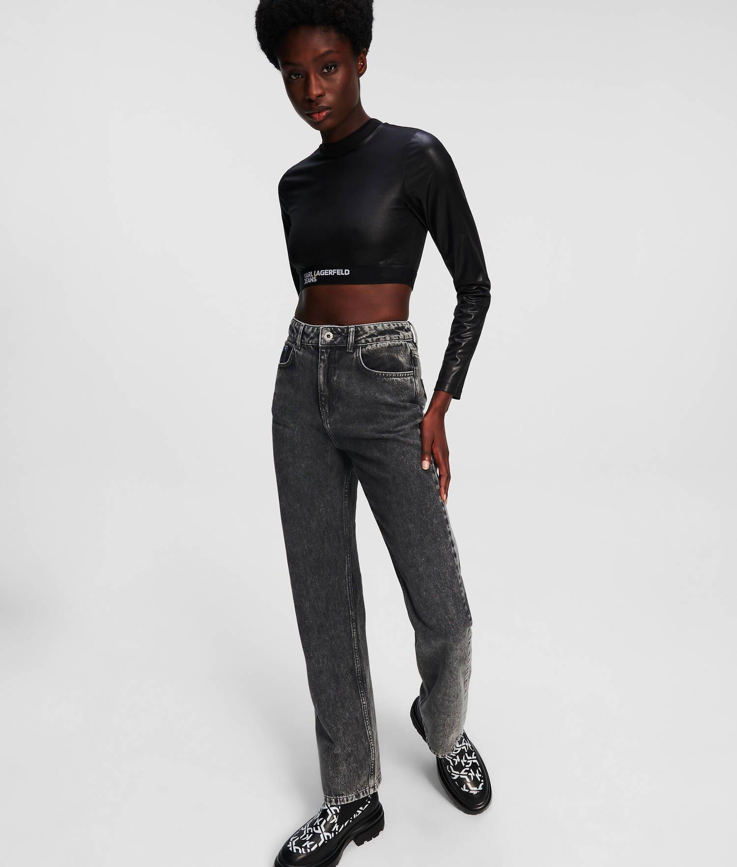 KLJ HIGH-RISE STRAIGHT JEANS Product Image