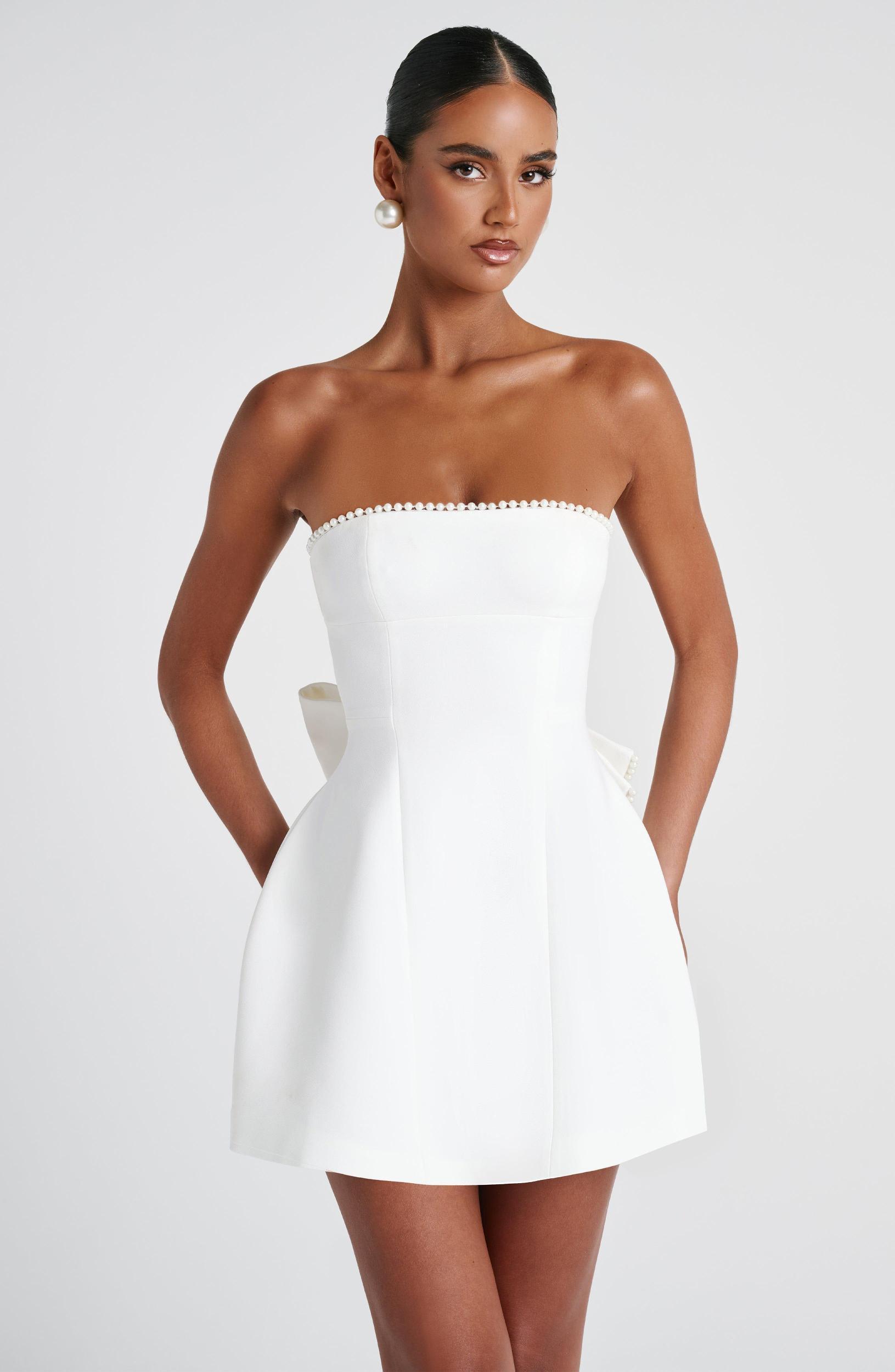 Suni Mini Dress - Ivory Product Image