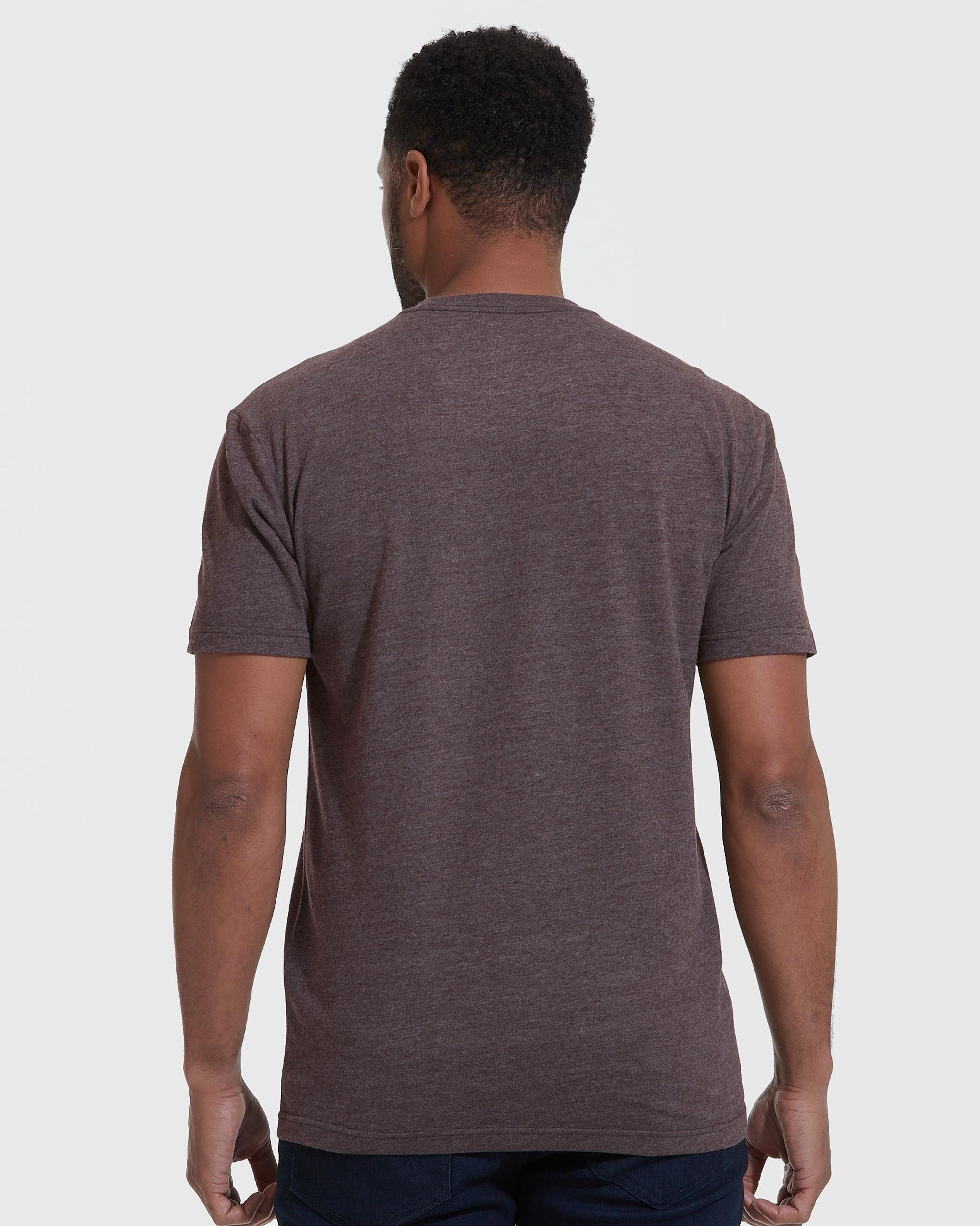 Heather Dark Oak Classic Crew Neck Product Image