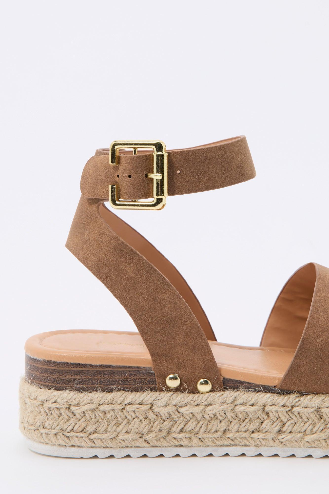 Ankle Strap Espadrille Sandal Female Product Image