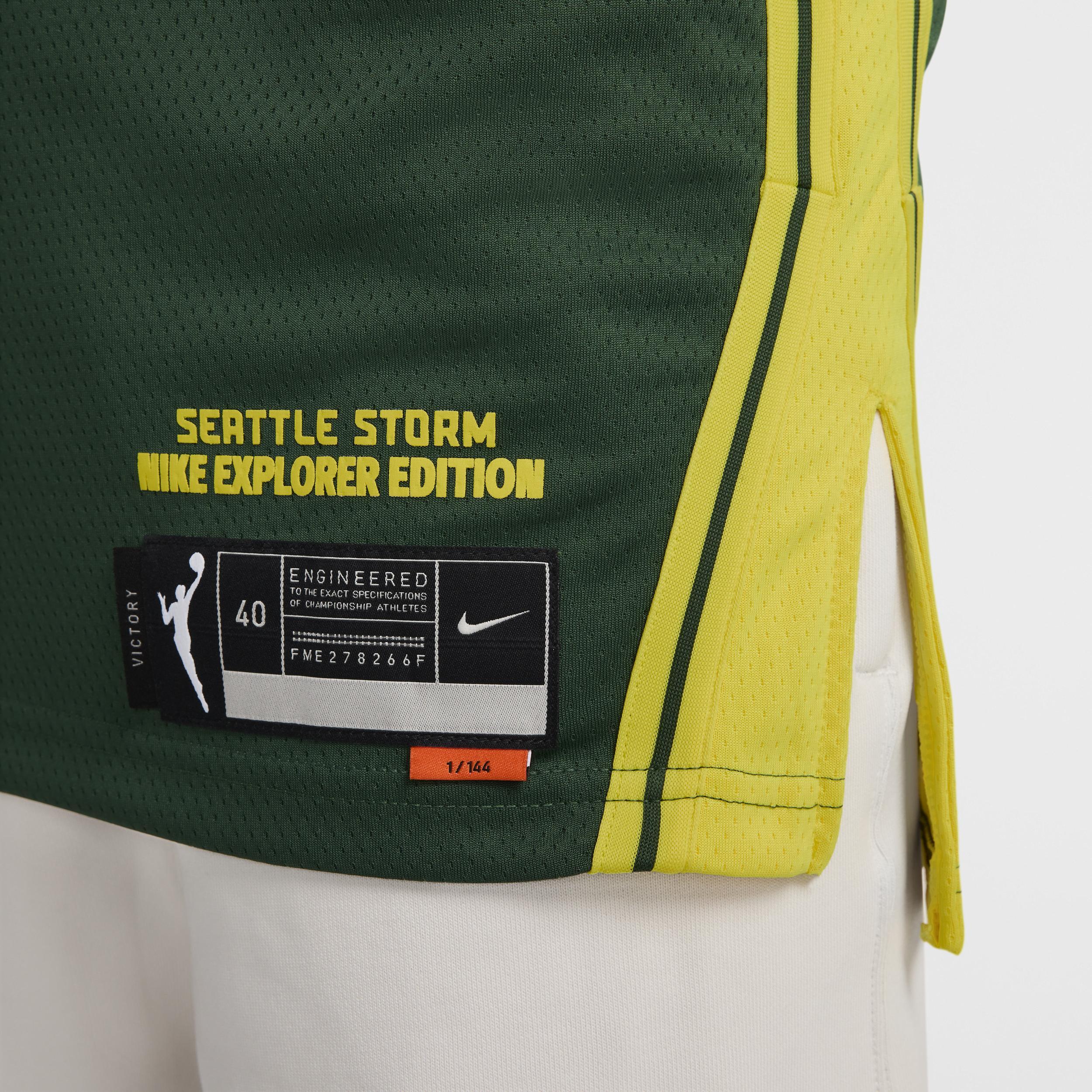 Womens Nike Sue Bird Seattle Storm 2021 Explorer Edition Victory Player Jersey Product Image