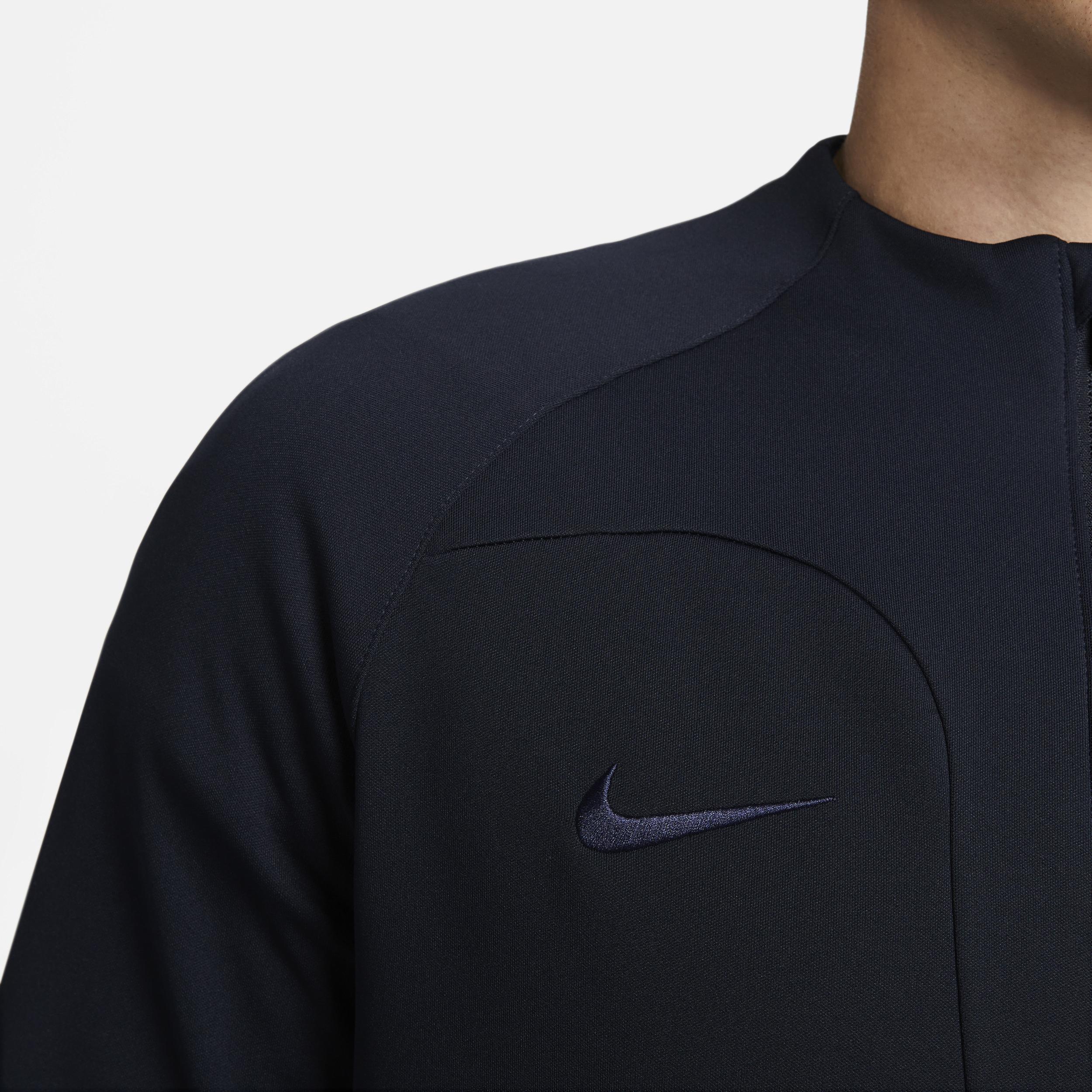 Mens Nike Navy Barcelona Team Academy Pro Anthem Raglan Performance Full-Zip Jacket Bar Blue Product Image