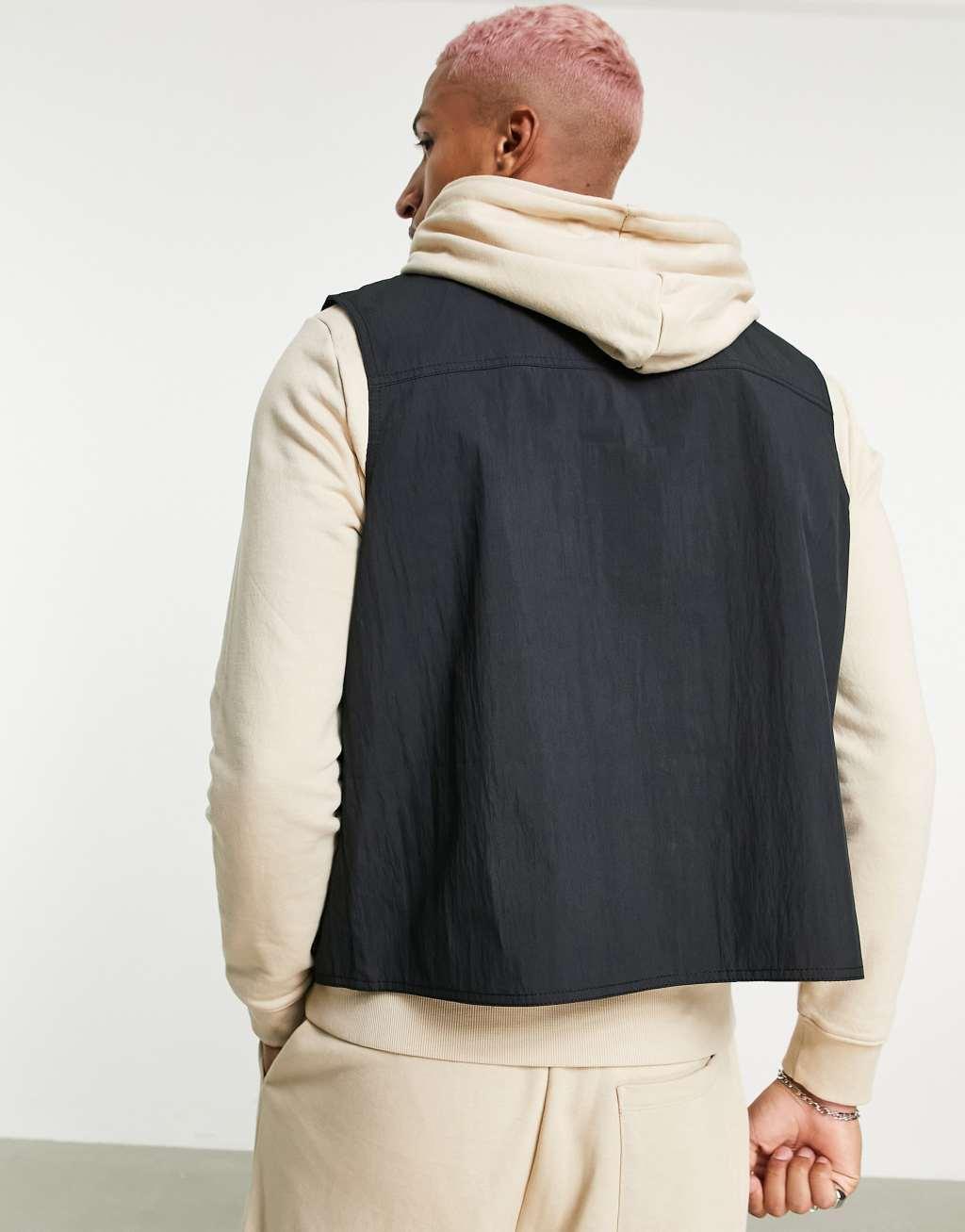 ASOS DESIGN utility vest with pockets Product Image