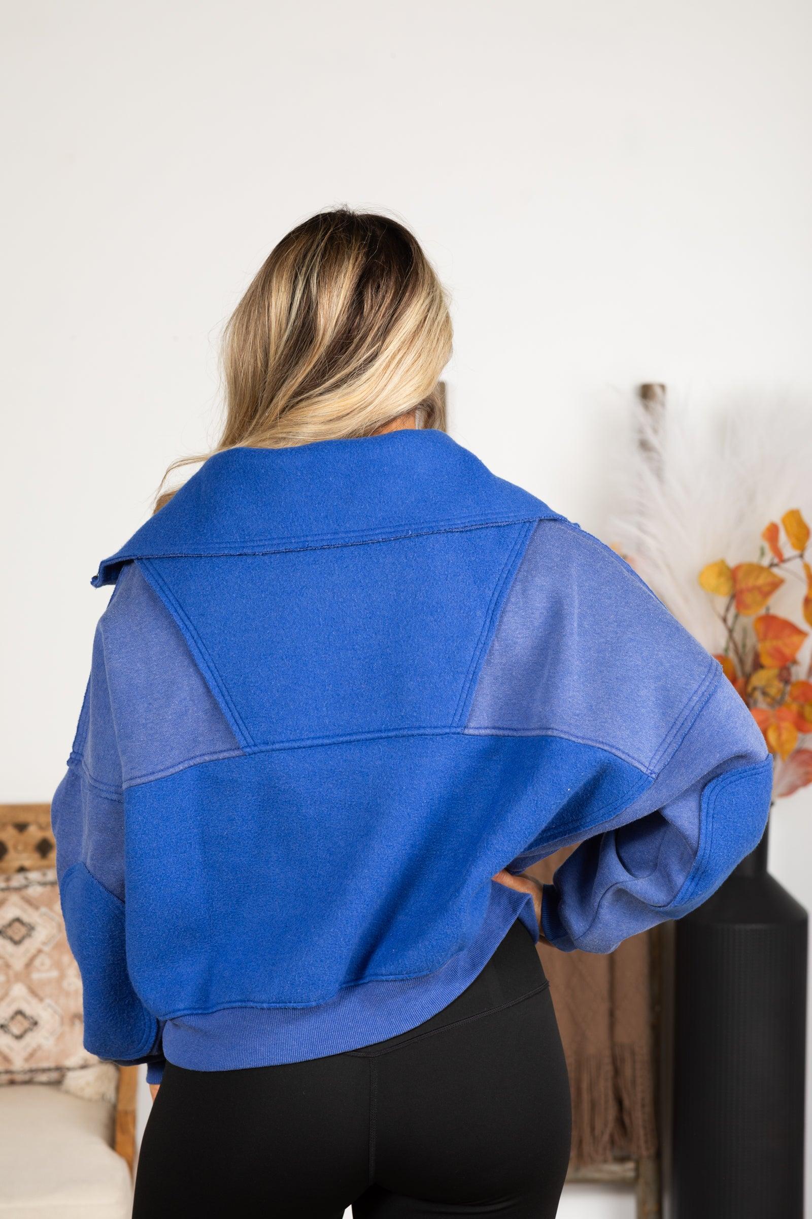 Mineral Washed French Terry Sweatshirt Product Image