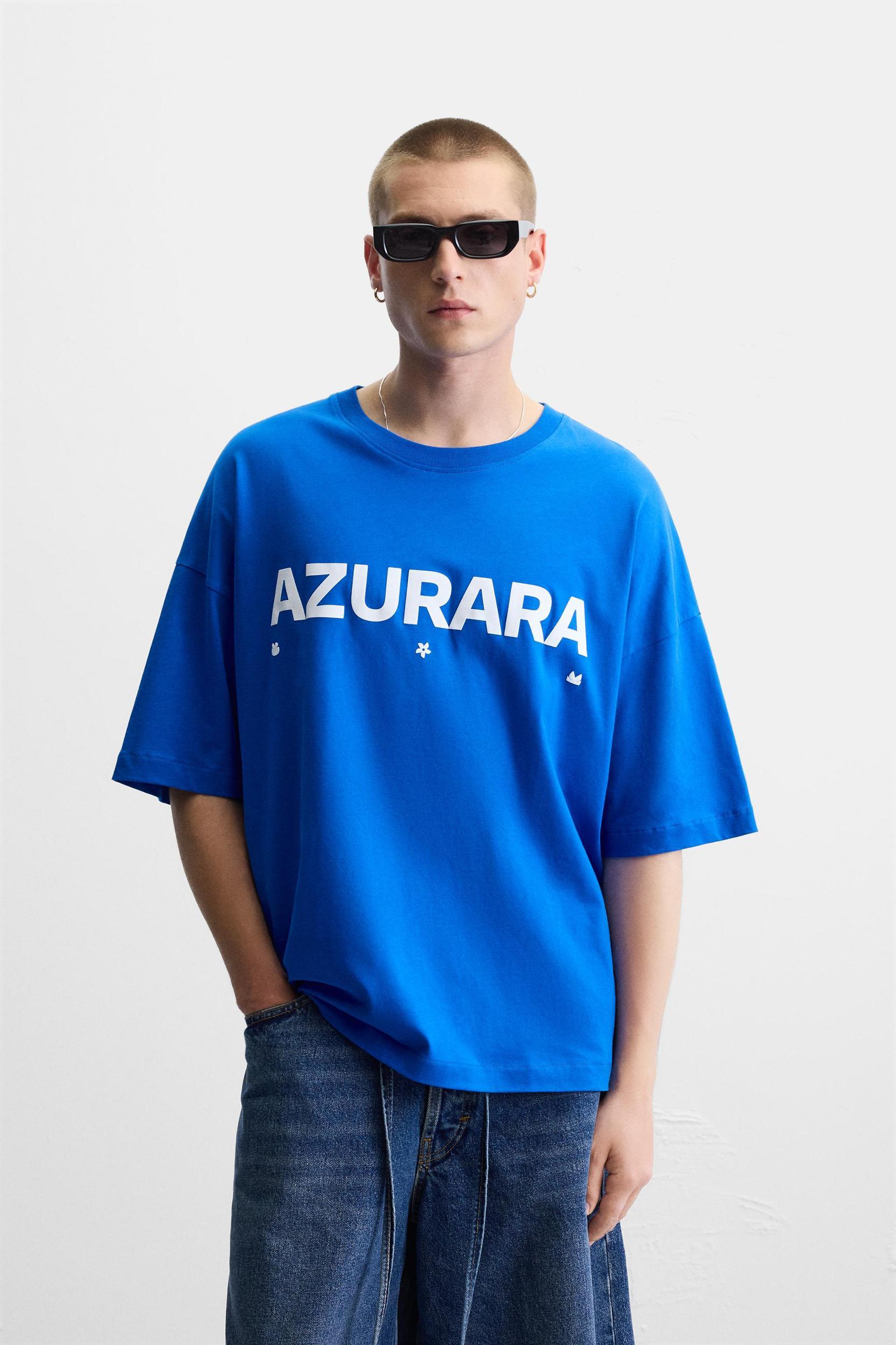 TEXT PRINT T-SHIRT Product Image