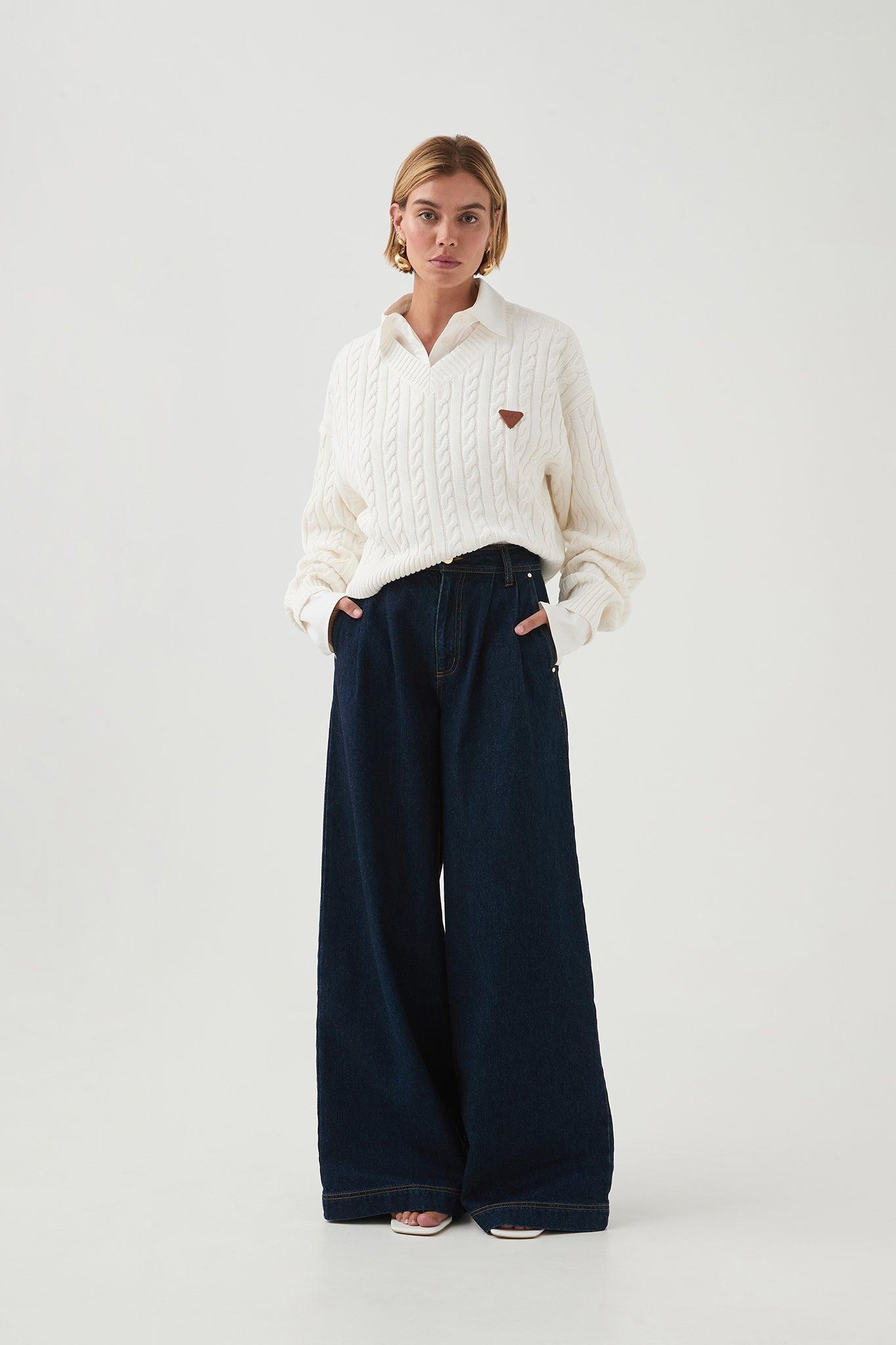 Long Sleeve Sunray Denim Shirt Product Image