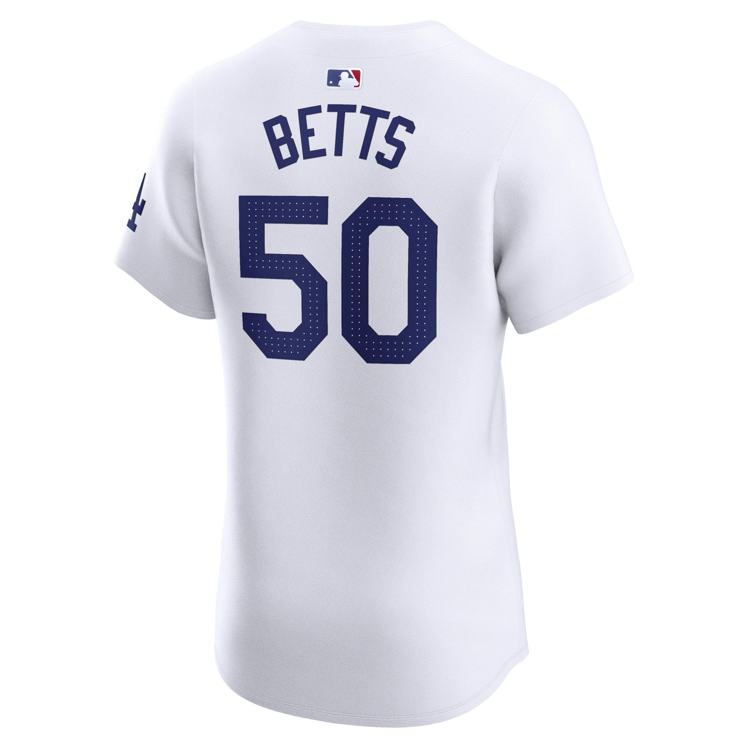 Mookie Betts Los Angeles Dodgers Nike Mens Dri-FIT ADV MLB Elite Jersey Product Image