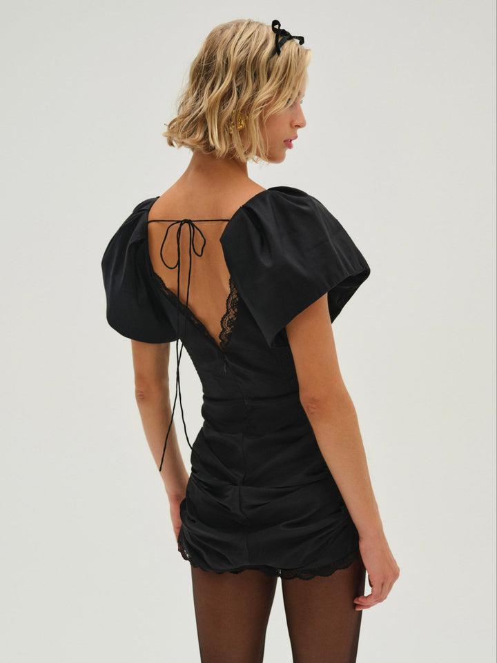 Singrid Mini Dress — Black Product Image