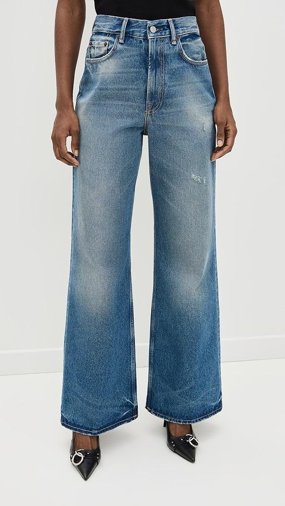 Acne Studios 2022 Vintage Blue Jeans | Shopbop Product Image